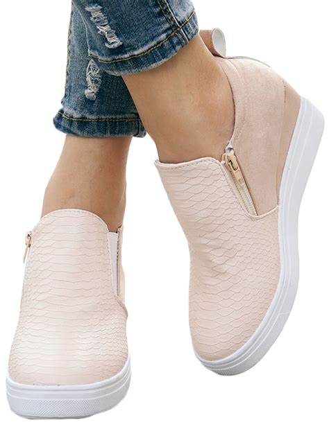 women's platform casual sneakers